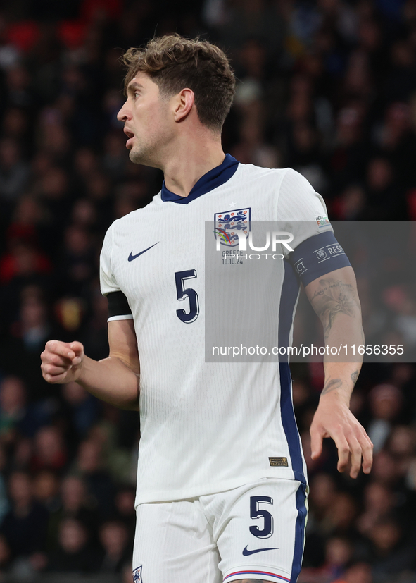 John Stones of Manchester City and England is in action during the UEFA Nations League Group 2 match between England and Greece at Wembley S...