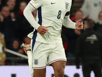 Jude Bellingham of Real Madrid and England celebrates his goal during the UEFA Nations League Group 2 match between England and Greece at We...