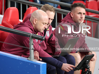 Lee Carsley, Interim Head Coach of England, is present during the UEFA Nations League Group 2 match between England and Greece at Wembley St...