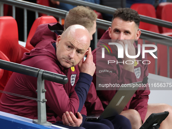 Lee Carsley, Interim Head Coach of England, is present during the UEFA Nations League Group 2 match between England and Greece at Wembley St...