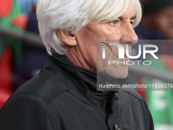 Ivan Jovanovic is the head coach of Greece during the UEFA Nations League Group 2 match between England and Greece at Wembley Stadium in Lon...