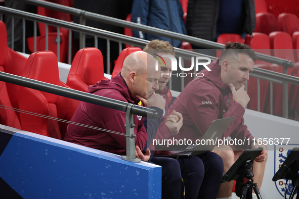 Lee Carsley, Interim Head Coach of England, is present during the UEFA Nations League Group 2 match between England and Greece at Wembley St...