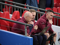 Lee Carsley, Interim Head Coach of England, is present during the UEFA Nations League Group 2 match between England and Greece at Wembley St...