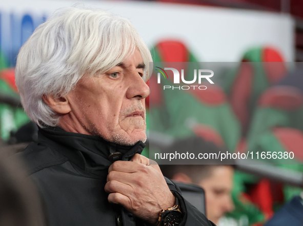 Ivan Jovanovic is the head coach of Greece during the UEFA Nations League Group 2 match between England and Greece at Wembley Stadium in Lon...