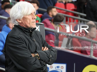 Ivan Jovanovic is the head coach of Greece during the UEFA Nations League Group 2 match between England and Greece at Wembley Stadium in Lon...