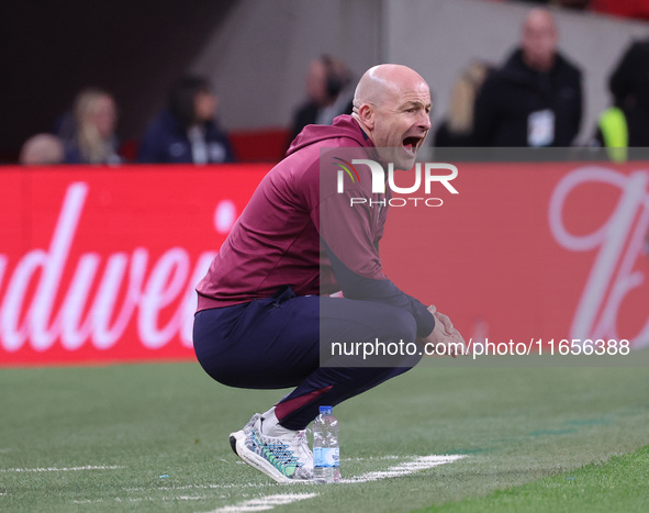 Lee Carsley, Interim Head Coach of England, is present during the UEFA Nations League Group 2 match between England and Greece at Wembley St...