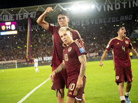 The FIFA World Cup 2026 South American Qualifier Match Between Venezuela And Argentina At Estadio Monumental De Maturin On October 10, 2024...