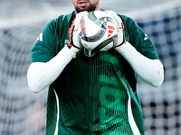 Gianluigi Donnarumma of Italy looks on during the UEFA Nations League 2024/25 League A Group A2 match between Italy and Belgium at Stadio Ol...