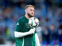 Michele Di Gregorio of Italy looks on during the UEFA Nations League 2024/25 League A Group A2 match between Italy and Belgium at Stadio Oli...