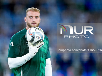 Michele Di Gregorio of Italy looks on during the UEFA Nations League 2024/25 League A Group A2 match between Italy and Belgium at Stadio Oli...