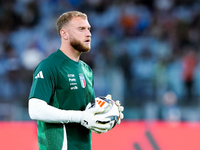 Michele Di Gregorio of Italy looks on during the UEFA Nations League 2024/25 League A Group A2 match between Italy and Belgium at Stadio Oli...