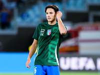 Samuele Ricci of Italy looks on during the UEFA Nations League 2024/25 League A Group A2 match between Italy and Belgium at Stadio Olimpico...