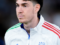 Alessandro Bastoni of Italy looks on during the UEFA Nations League 2024/25 League A Group A2 match between Italy and Belgium at Stadio Olim...