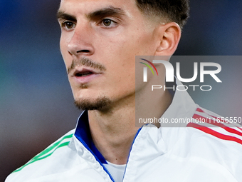 Giovanni Di Lorenzo of Italy looks on during the UEFA Nations League 2024/25 League A Group A2 match between Italy and Belgium at Stadio Oli...