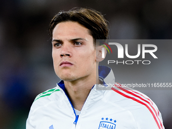 Samuele Ricci of Italy looks on during the UEFA Nations League 2024/25 League A Group A2 match between Italy and Belgium at Stadio Olimpico...