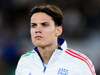 Samuele Ricci of Italy looks on during the UEFA Nations League 2024/25 League A Group A2 match between Italy and Belgium at Stadio Olimpico...