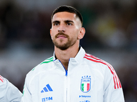 Lorenzo Pellegrini of Italy looks on during the UEFA Nations League 2024/25 League A Group A2 match between Italy and Belgium at Stadio Olim...