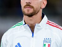 Lorenzo Pellegrini of Italy looks on during the UEFA Nations League 2024/25 League A Group A2 match between Italy and Belgium at Stadio Olim...