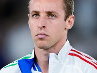 Davide Frattesi of Italy looks on during the UEFA Nations League 2024/25 League A Group A2 match between Italy and Belgium at Stadio Olimpic...