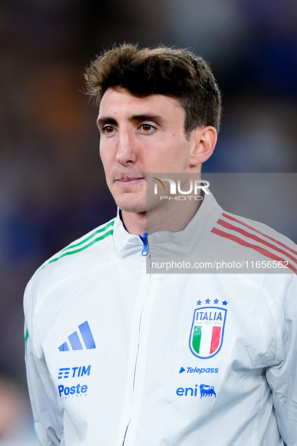 Andrea Cambiaso of Italy looks on during the UEFA Nations League 2024/25 League A Group A2 match between Italy and Belgium at Stadio Olimpic...