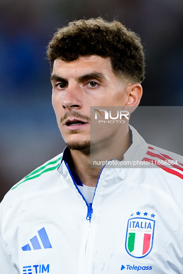 Giovanni Di Lorenzo of Italy looks on during the UEFA Nations League 2024/25 League A Group A2 match between Italy and Belgium at Stadio Oli...