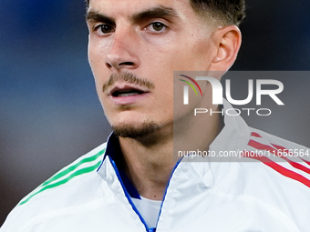 Giovanni Di Lorenzo of Italy looks on during the UEFA Nations League 2024/25 League A Group A2 match between Italy and Belgium at Stadio Oli...