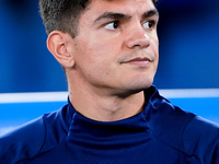 Raoul Bellanova of Italy looks on during the UEFA Nations League 2024/25 League A Group A2 match between Italy and Belgium at Stadio Olimpic...