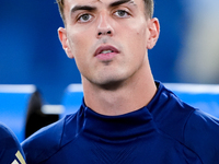 Daniel Maldini of Italy looks on during the UEFA Nations League 2024/25 League A Group A2 match between Italy and Belgium at Stadio Olimpico...