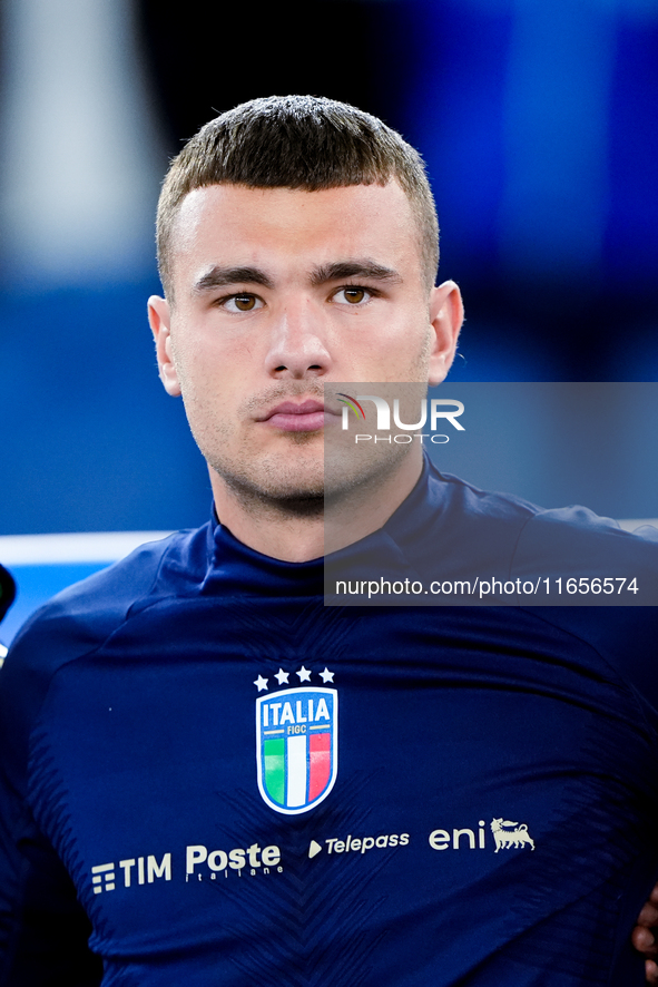 Alessandro Buongiorno of Italy looks on during the UEFA Nations League 2024/25 League A Group A2 match between Italy and Belgium at Stadio O...