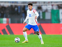 Giovanni Di Lorenzo of Italy during the UEFA Nations League 2024/25 League A Group A2 match between Italy and Belgium at Stadio Olimpico on...