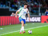 Andrea Cambiaso of Italy during the UEFA Nations League 2024/25 League A Group A2 match between Italy and Belgium at Stadio Olimpico on Octo...