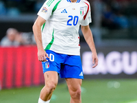 Andrea Cambiaso of Italy during the UEFA Nations League 2024/25 League A Group A2 match between Italy and Belgium at Stadio Olimpico on Octo...