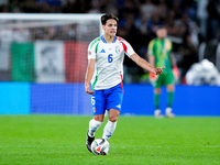 Samuele Ricci of Italy during the UEFA Nations League 2024/25 League A Group A2 match between Italy and Belgium at Stadio Olimpico on Octobe...