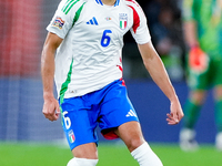 Samuele Ricci of Italy during the UEFA Nations League 2024/25 League A Group A2 match between Italy and Belgium at Stadio Olimpico on Octobe...