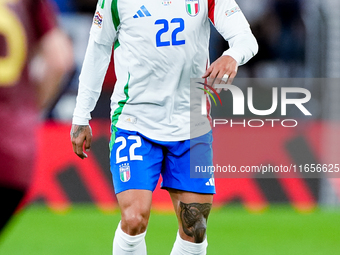 Giovanni Di Lorenzo of Italy during the UEFA Nations League 2024/25 League A Group A2 match between Italy and Belgium at Stadio Olimpico on...