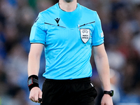 Referee Espen Eskas looks on during the UEFA Nations League 2024/25 League A Group A2 match between Italy and Belgium at Stadio Olimpico on...