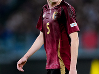 Maxim De Cuyper of Belgium looks on during the UEFA Nations League 2024/25 League A Group A2 match between Italy and Belgium at Stadio Olimp...