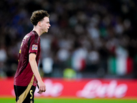 Maxim De Cuyper of Belgium looks on during the UEFA Nations League 2024/25 League A Group A2 match between Italy and Belgium at Stadio Olimp...