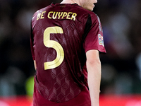 Maxim De Cuyper of Belgium looks on during the UEFA Nations League 2024/25 League A Group A2 match between Italy and Belgium at Stadio Olimp...