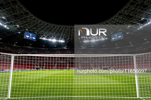 The stadium overview during the match between Hungary and the Netherlands at the Puskas Arena for the UEFA Nations League season 2024-2025 i...