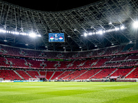 The stadium overview during the match between Hungary and the Netherlands at the Puskas Arena for the UEFA Nations League season 2024-2025 i...