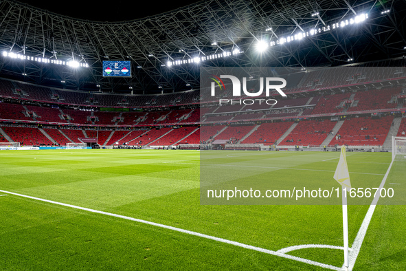 During the match between Hungary and the Netherlands at the Puskas Arena for the UEFA Nations League season 2024-2025 in Budapest, Hungary,...