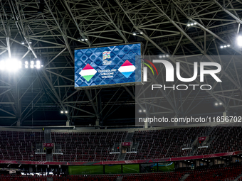 During the match between Hungary and the Netherlands at the Puskas Arena for the UEFA Nations League season 2024-2025 in Budapest, Hungary,...