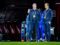 Netherlands trainer Ronald Koeman is present during the match between Hungary and the Netherlands at the Puskas Arena for the UEFA Nations L...