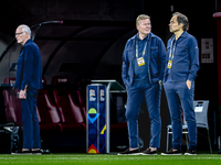 Netherlands trainer Ronald Koeman is present during the match between Hungary and the Netherlands at the Puskas Arena for the UEFA Nations L...