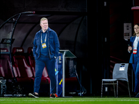 Netherlands trainer Ronald Koeman is present during the match between Hungary and the Netherlands at the Puskas Arena for the UEFA Nations L...