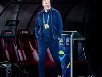 Netherlands trainer Ronald Koeman is present during the match between Hungary and the Netherlands at the Puskas Arena for the UEFA Nations L...