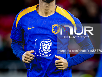 Netherlands midfielder Ryan Gravenberch plays during the match between Hungary and the Netherlands at the Puskas Arena for the UEFA Nations...