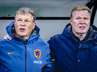 Netherlands trainer Ronald Koeman is present during the match between Hungary and the Netherlands at the Puskas Arena for the UEFA Nations L...