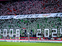 The atmosphere in the stadium during the match between Hungary and the Netherlands at the Puskas Arena for the UEFA Nations League season 20...